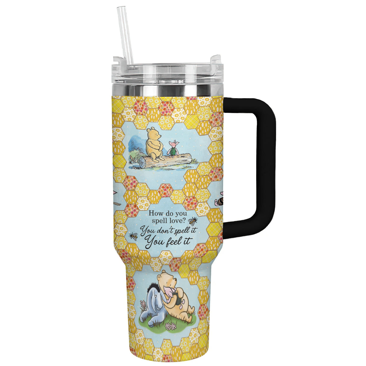 Spheregoods Tumbler Pooh The Love