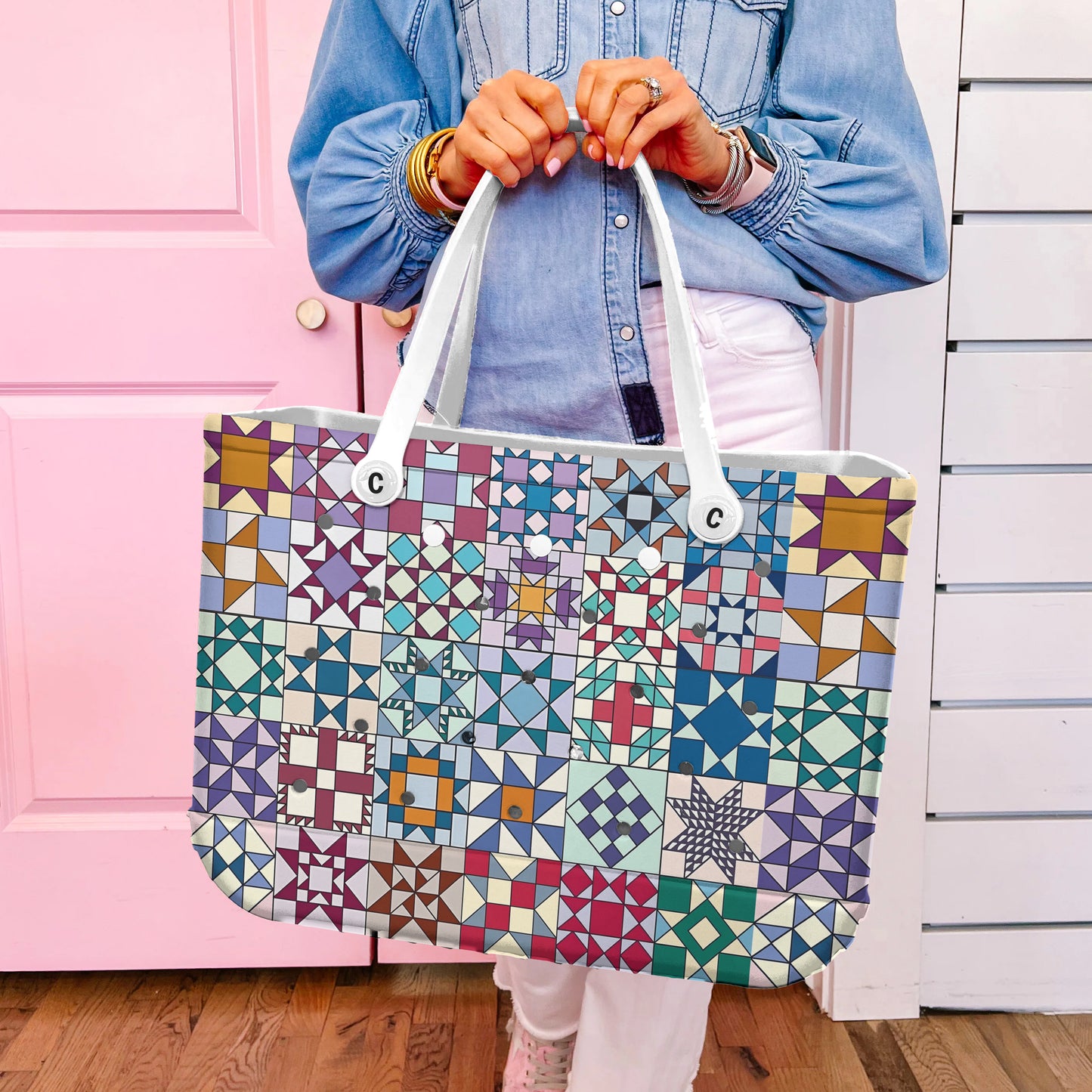 Spheregoods EVA Cee Bag Quilt Blocks