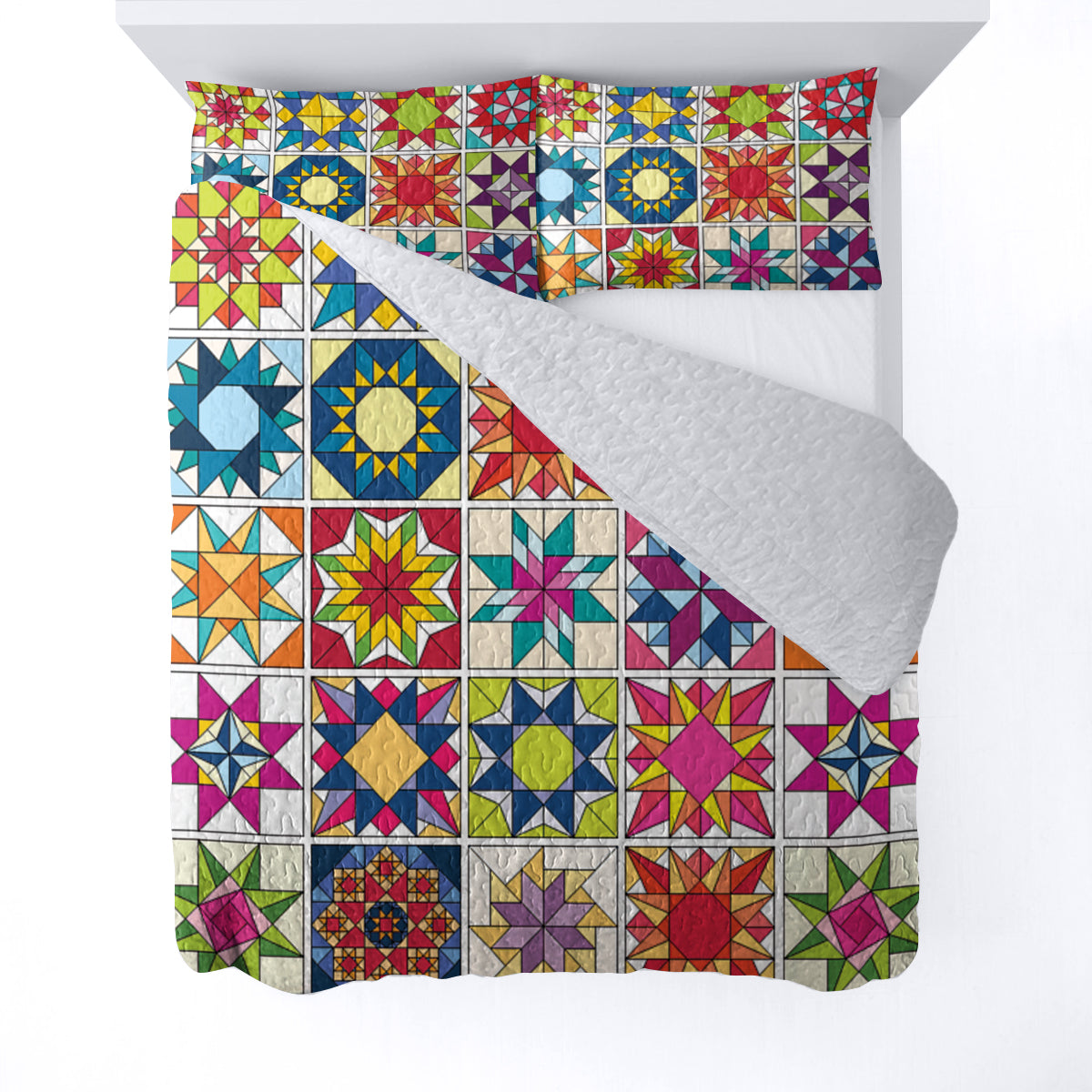 Spheregoods All Season Quilt 3-Piece Set Super Stars