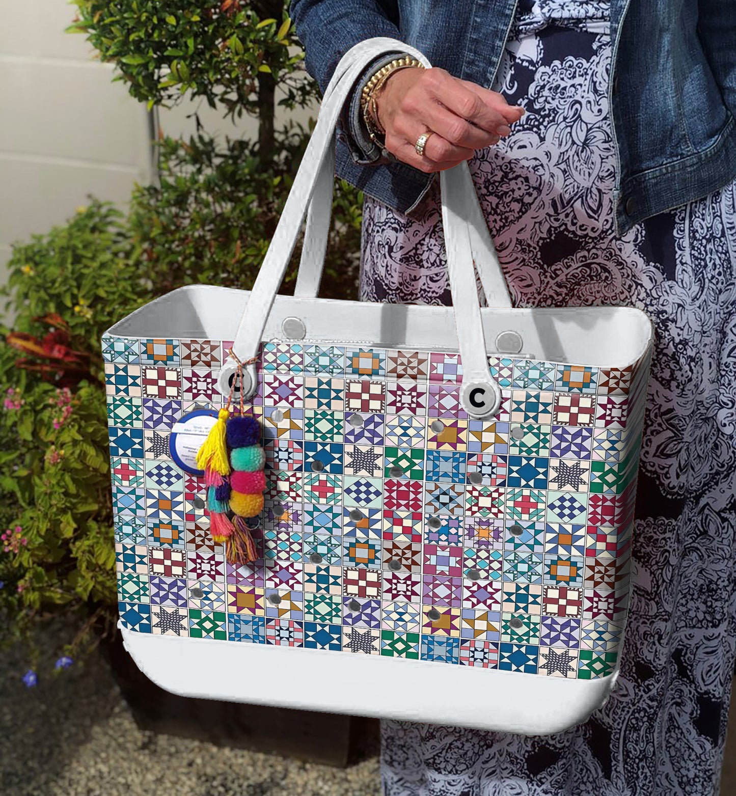 Spheregoods Beach Bag Quilting