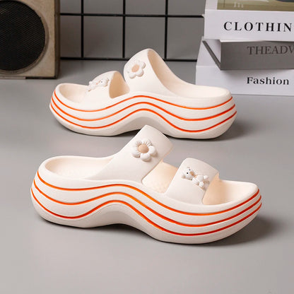 Women's Platform Sandals – Non-Slip Lightweight Summer Flip-Flops