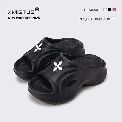 Platform Shoes Summer Outwear Fashion Thick Sole Non Slip Slippers