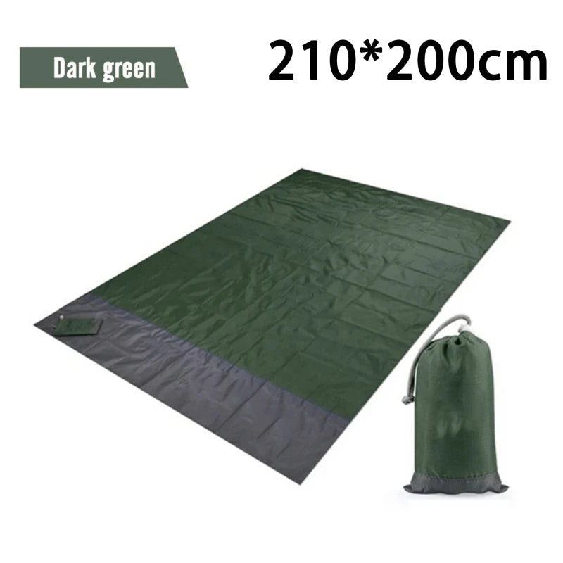 Extra Large Waterproof Beach Mat – Sand-Free & Portable