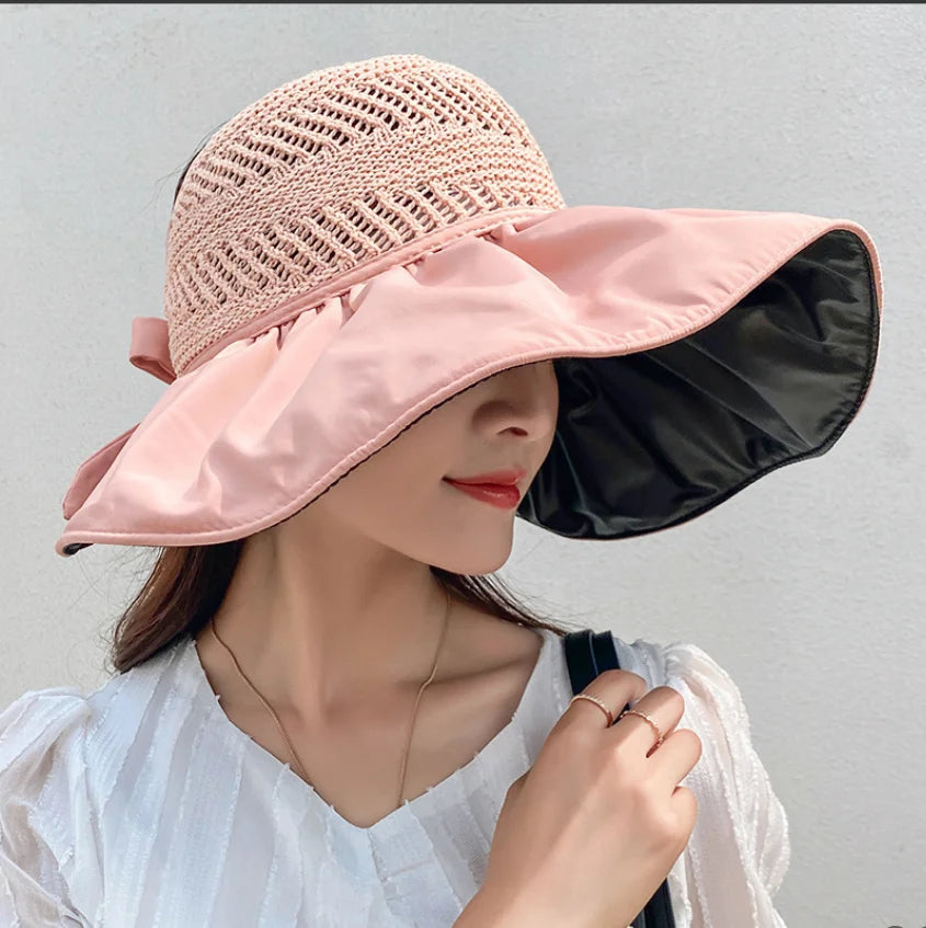SphereGoods Floral Wide Brim Hat