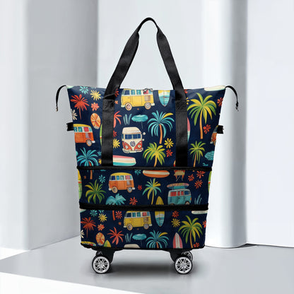 Spheregoods Luggage Bag Tropical Camper