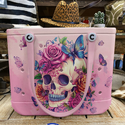 Spheregoods Cee™ Bag Blooming Skull