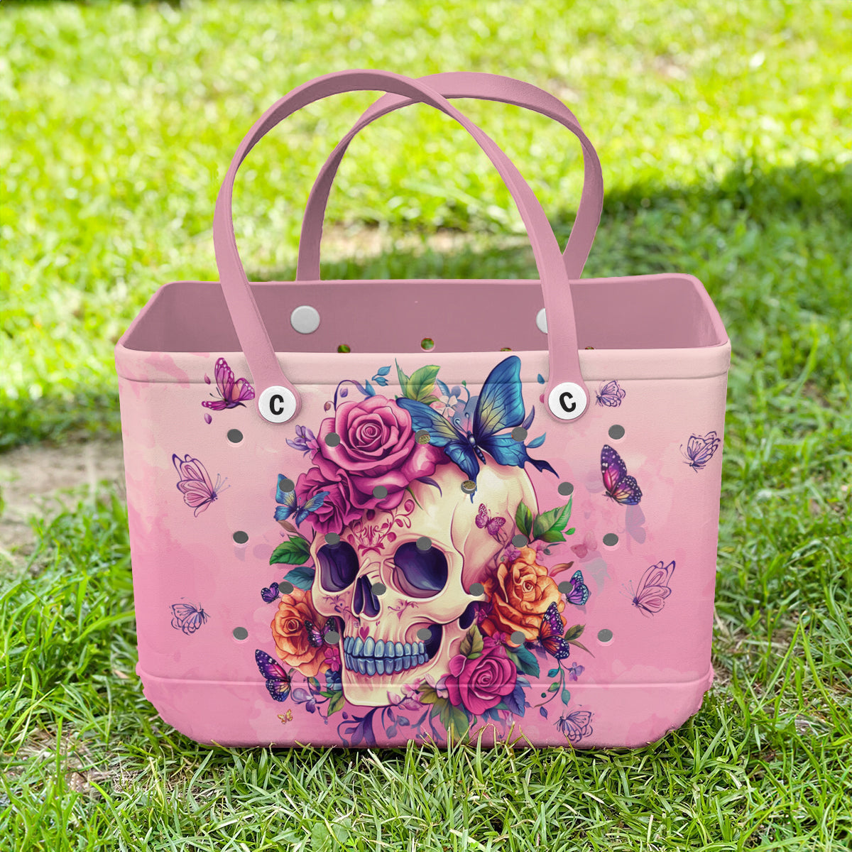 Spheregoods Cee™ Bag Blooming Skull