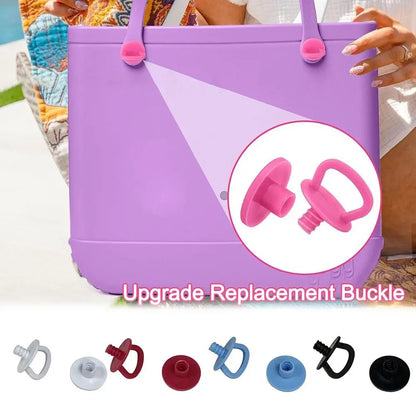 Rubber Bag Screw Caps – DIY Handle & Strap Accessories for Beach Bags