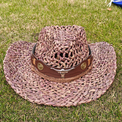 SphereGoods Natural Cowboy Hat