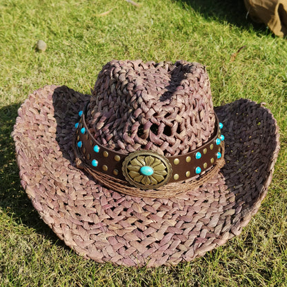 SphereGoods Natural Cowboy Hat