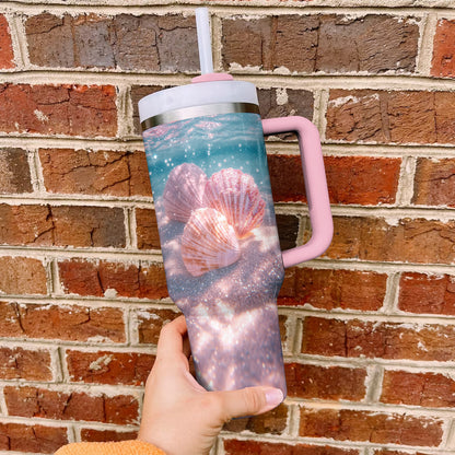 Spheregoods Tumbler Seashell Symphony