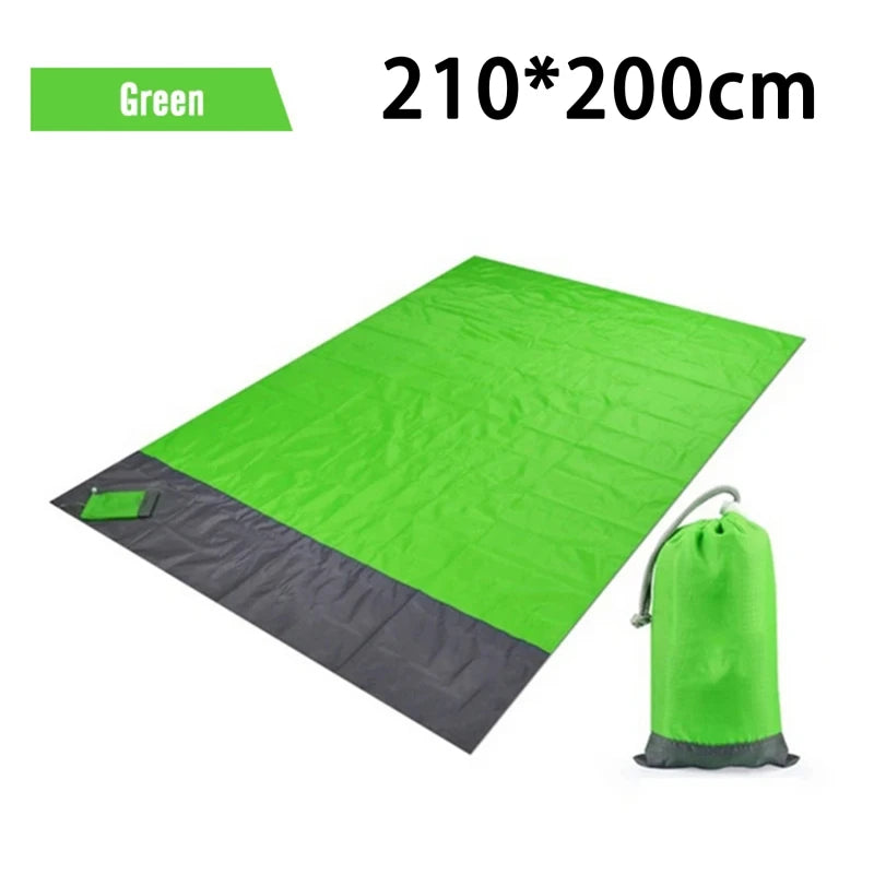 Extra Large Waterproof Beach Mat – Sand-Free & Portable