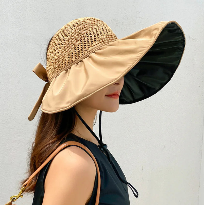 SphereGoods Floral Wide Brim Hat