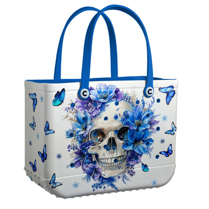 Spheregoods Cee™ Bag Blue Aura Skull