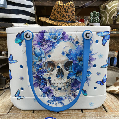 Spheregoods Cee™ Bag Blue Aura Skull