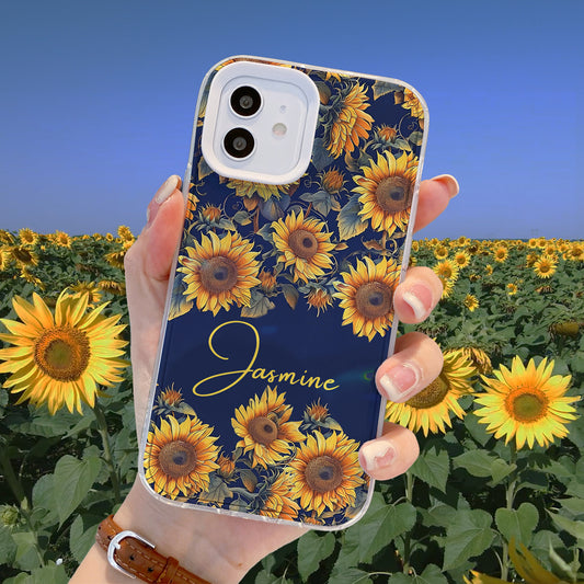Spheregoods Flexi case Sunflower Personalized Gorgeous Flower