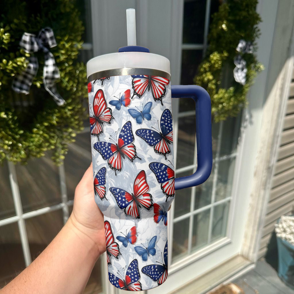 Spheregoods Tumbler Patriotic Wings