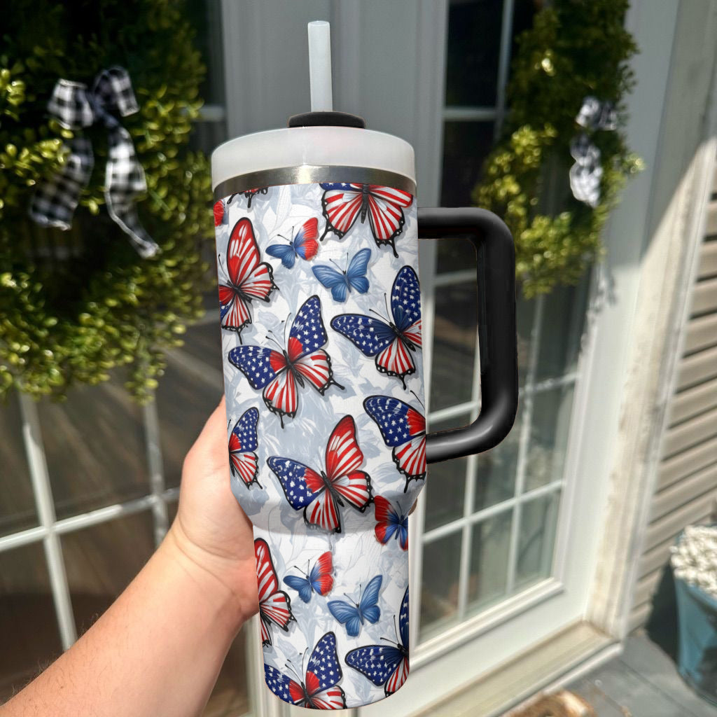 Spheregoods Tumbler Patriotic Wings