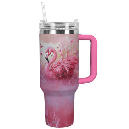 Spheregoods Tumbler Pink Feather