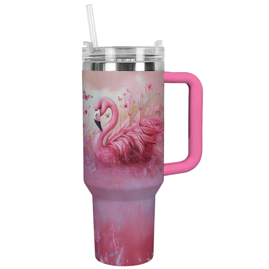 Spheregoods Tumbler Pink Feather