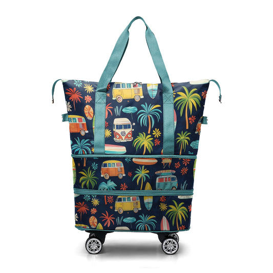 Spheregoods Luggage Bag Tropical Camper