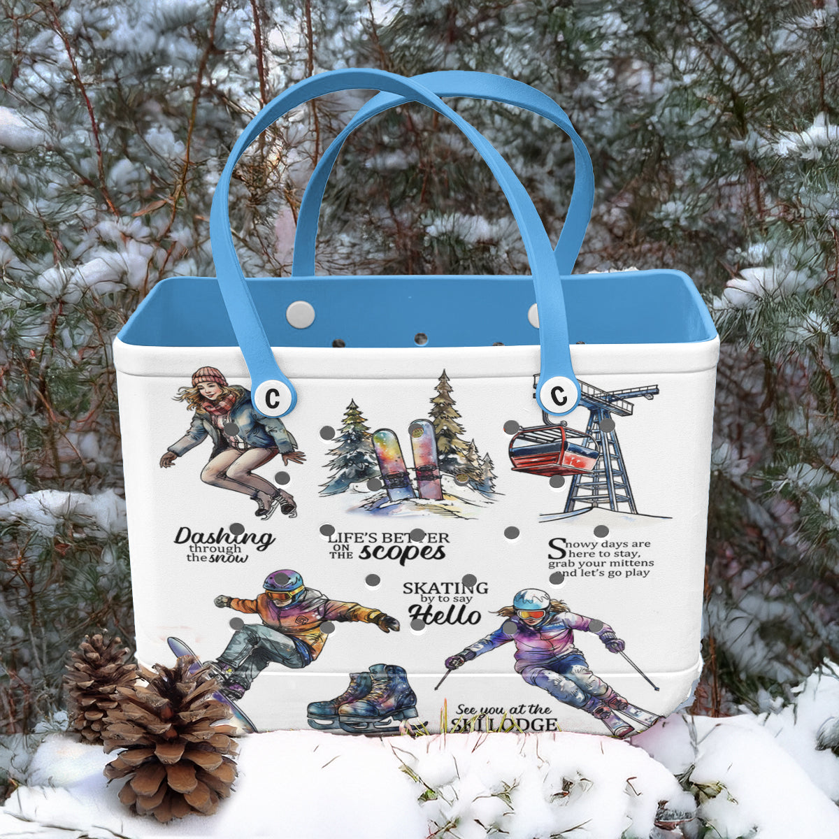 Spheregoods Cee™ Bag Dashing The Snow