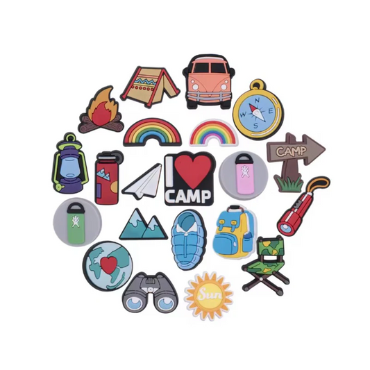 Camping Charms for Cee Bag - 21 pcs