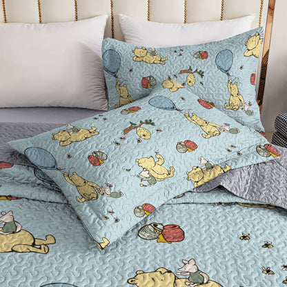 Spheregoods All Season Quilt 3-Piece Set What if you fly