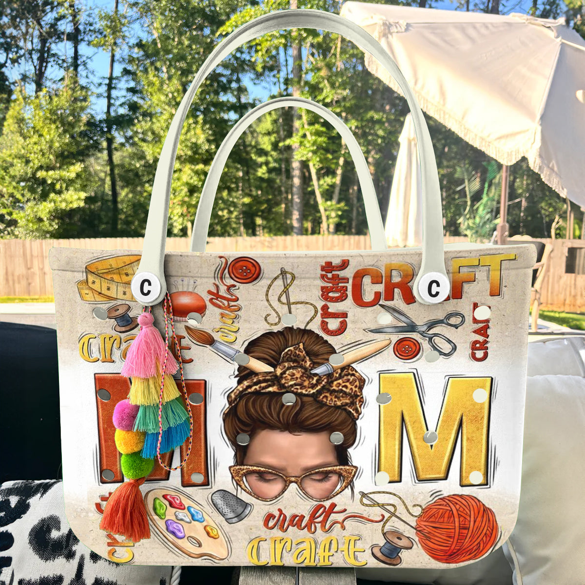 Spheregoods Cee™ Bag Messy Bun, Crafty Fun