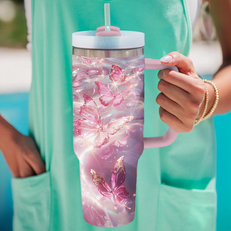 Spheregoods Tumbler Butterflies