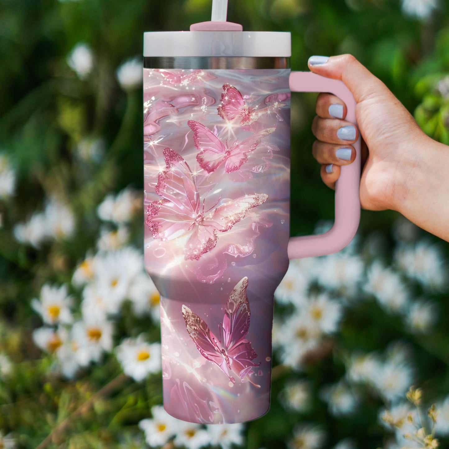 Spheregoods Tumbler Butterflies