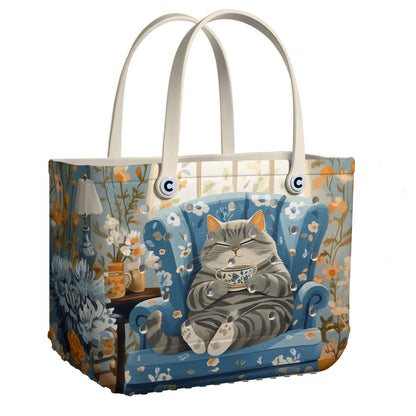 Spheregoods Cee™ Bag Purrfect Tea Time