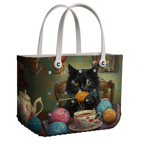 Spheregoods Cee™ Bag Cozy Kitty Crochet