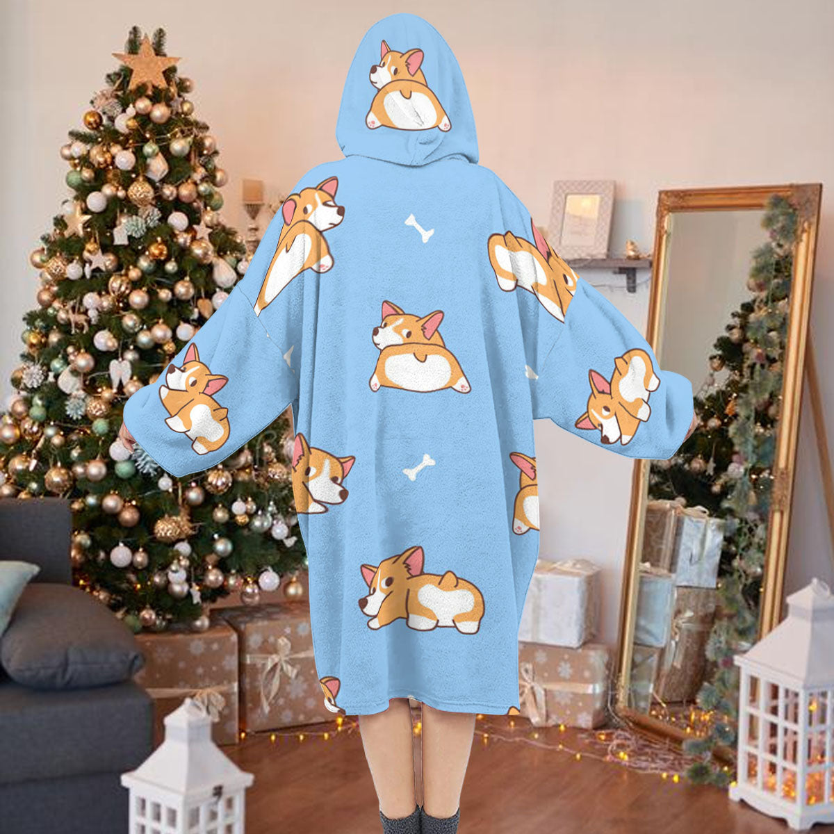 Spheregoods Huggie Blanket Corg-eous Couture