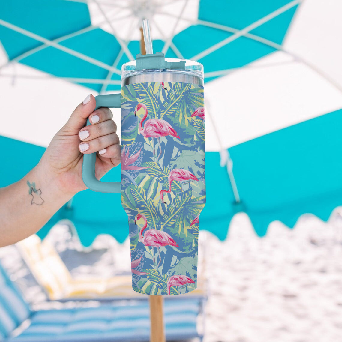 Spheregoods Tumbler Flamingo