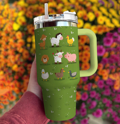 Spheregoods Tumbler Happy Farm