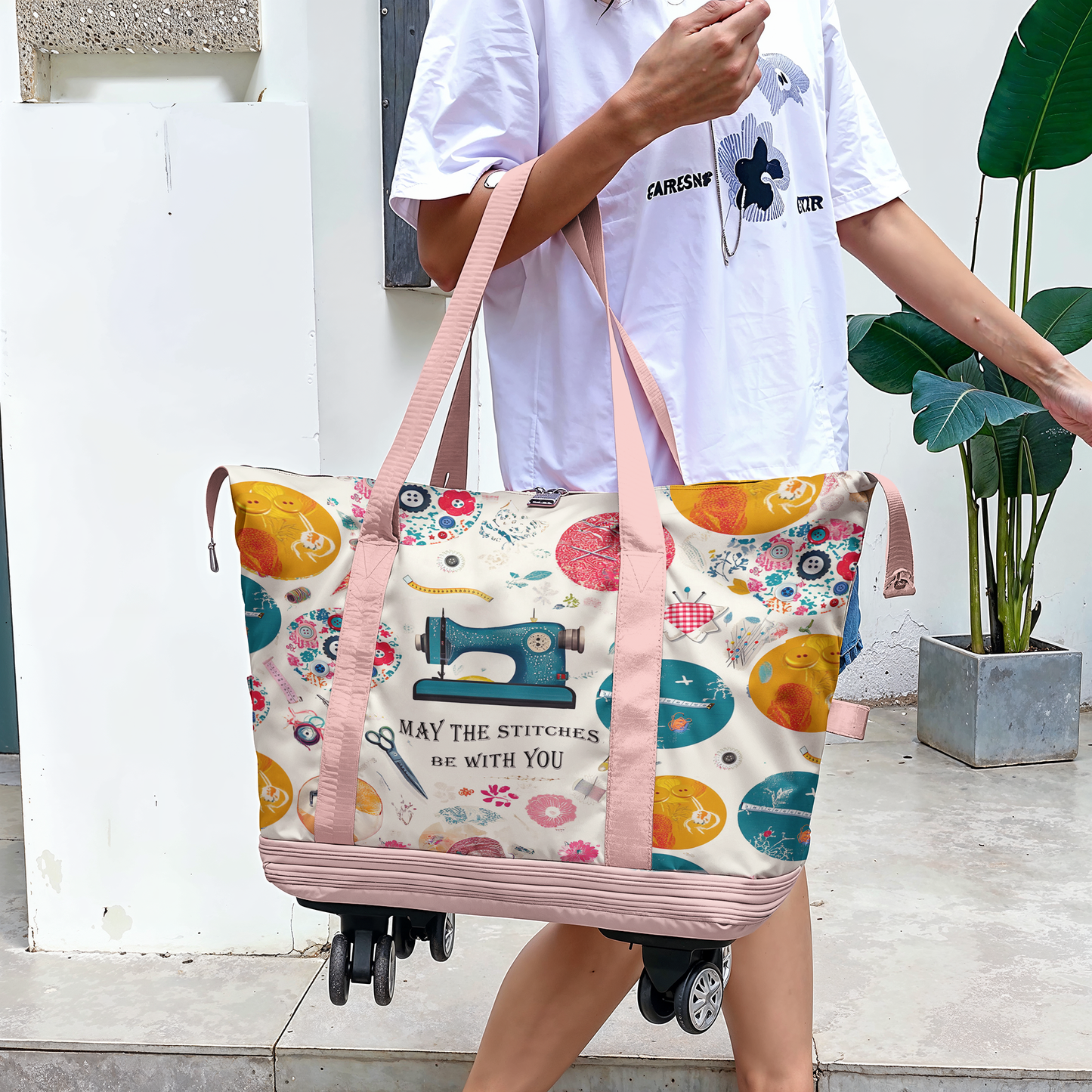 Spheregoods Luggage Bag Whispering Stitches