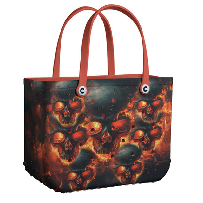 Spheregoods Cee™ Bag Burning Skull