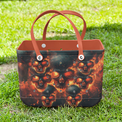 Spheregoods Cee™ Bag Burning Skull