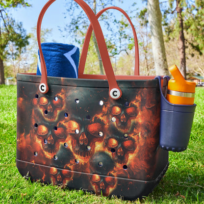 Spheregoods Cee™ Bag Burning Skull