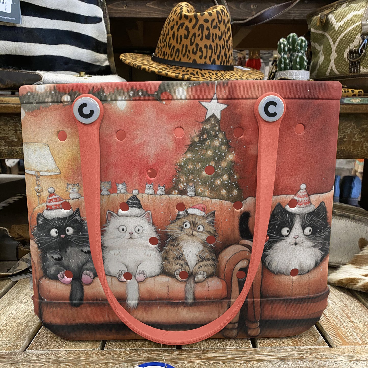 Spheregoods Cee™ Bag Christmas Cats