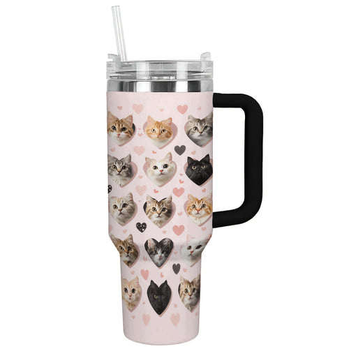 Spheregoods Tumbler Purrfect Hearts