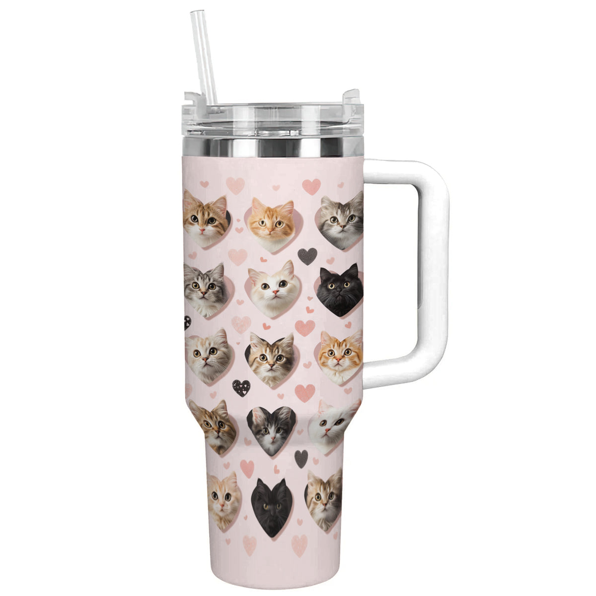 Spheregoods Tumbler Purrfect Hearts