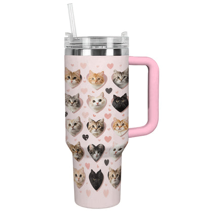 Spheregoods Tumbler Purrfect Hearts