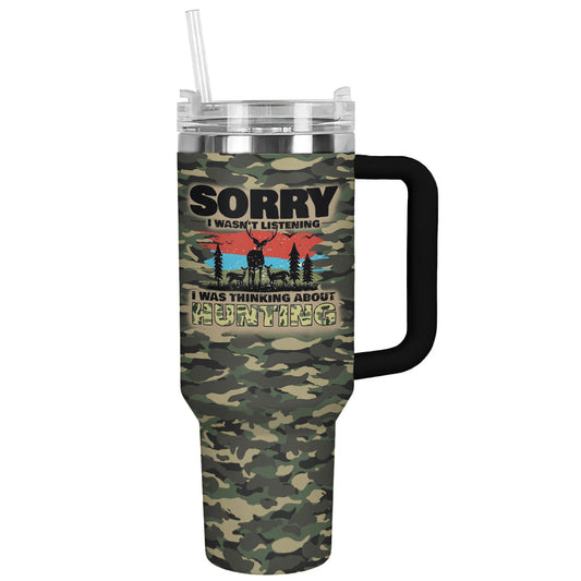 Spheregoods Tumbler Forever Hunting Thoughts