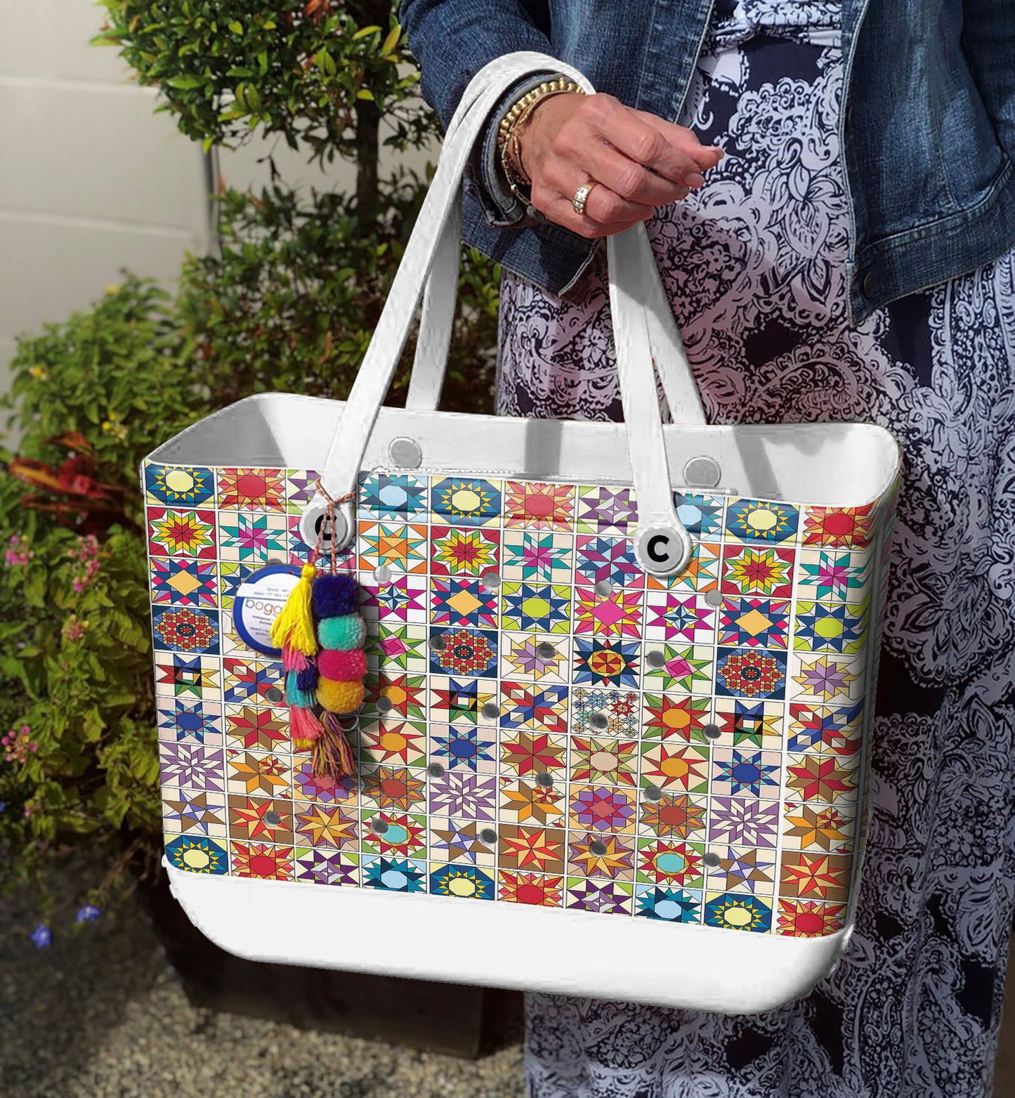 Spheregoods Beach Bag Quilt Blocks
