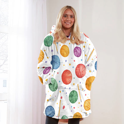 Spheregoods Huggie Blanket Rainbow Balls