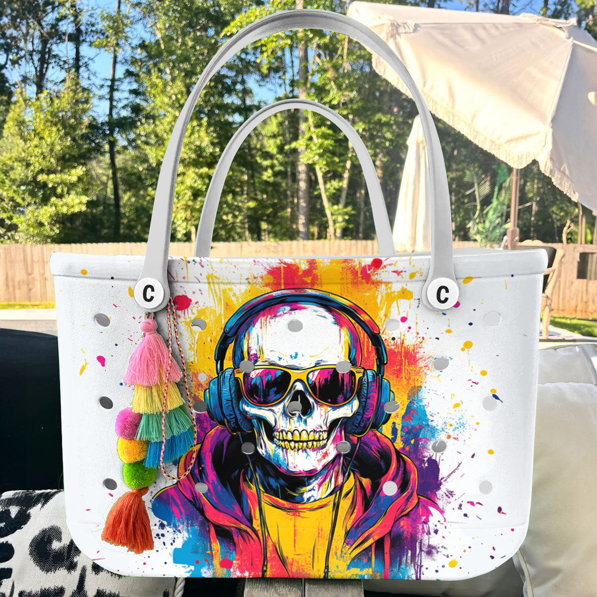 Spheregoods Cee™ Bag Rockin' Skull