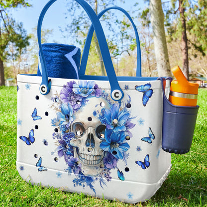 Spheregoods Cee™ Bag Blue Aura Skull