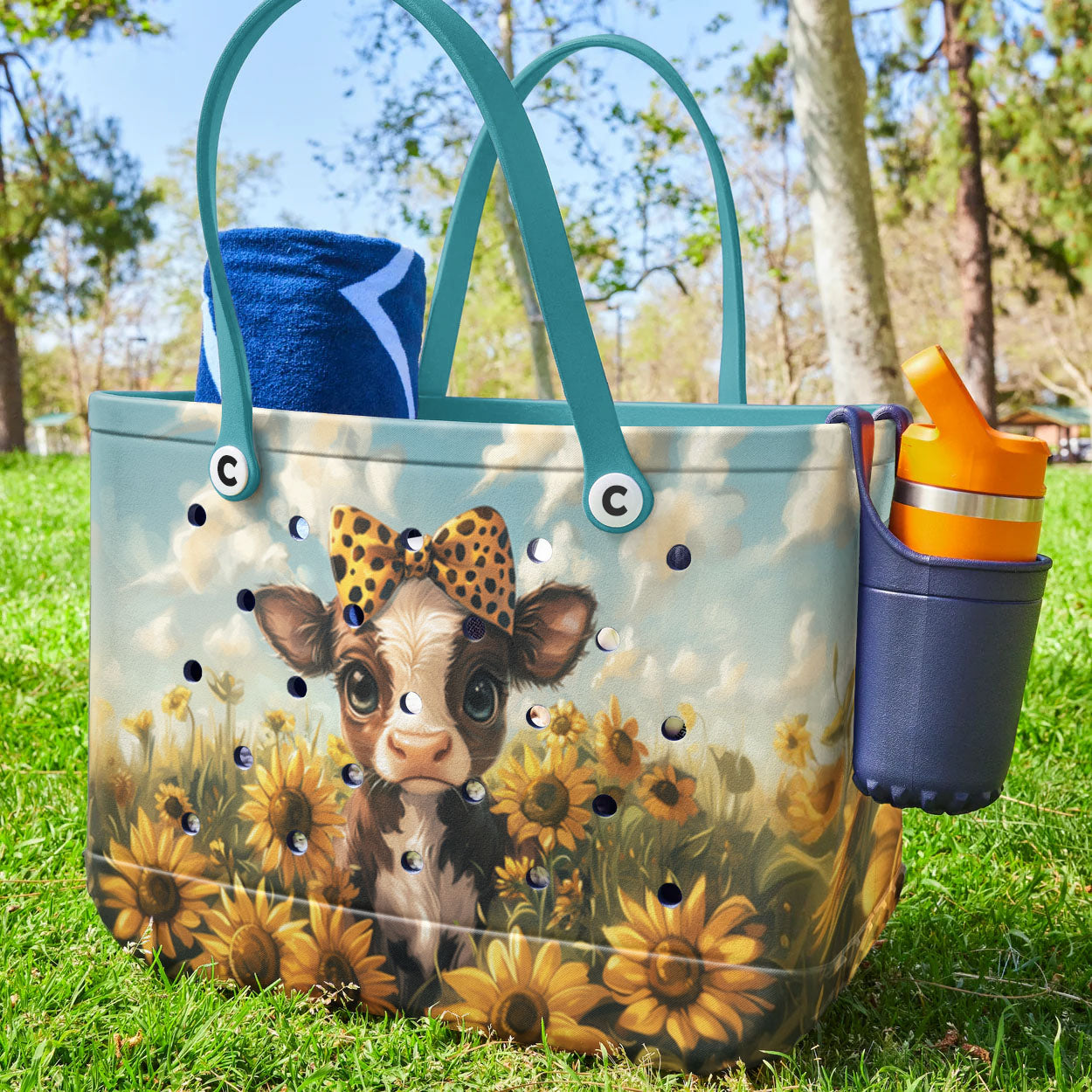 Spheregoods Cee™ Bag Sunny Sunflower Cow